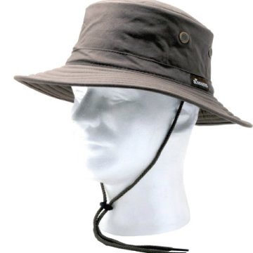 Sloggers-4471DB-Classic-Cotton-Hat-with-Wind-Lanyard-Rated-UPF-50-Maximum-Sun-Protection-Dark-Brown-Adjustable-Medium-to-Large-0